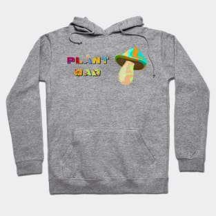 Funny Plant Dad Shrooms Design Hoodie